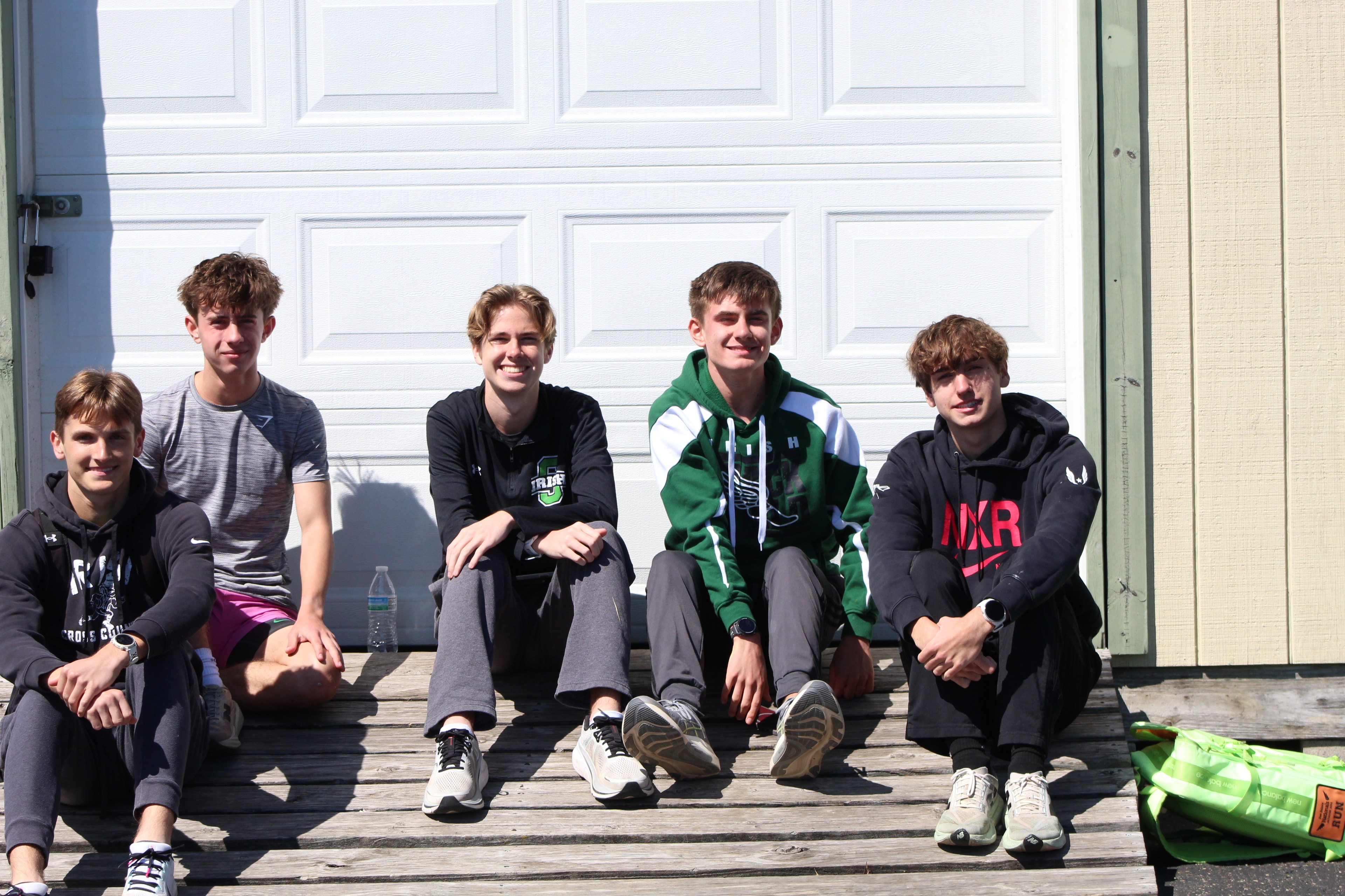 Scioto Irish athletes at a meet